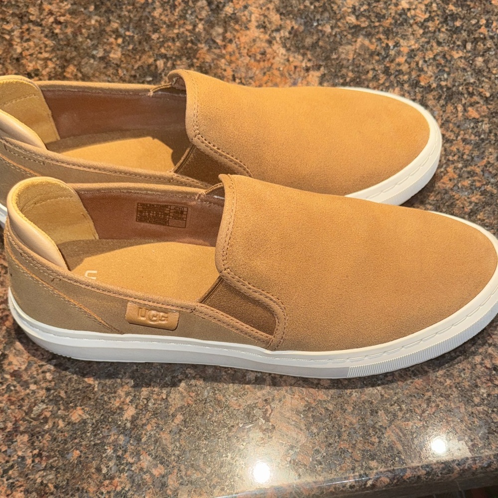 Woman’s UGG SUEDE SLIP-ONS